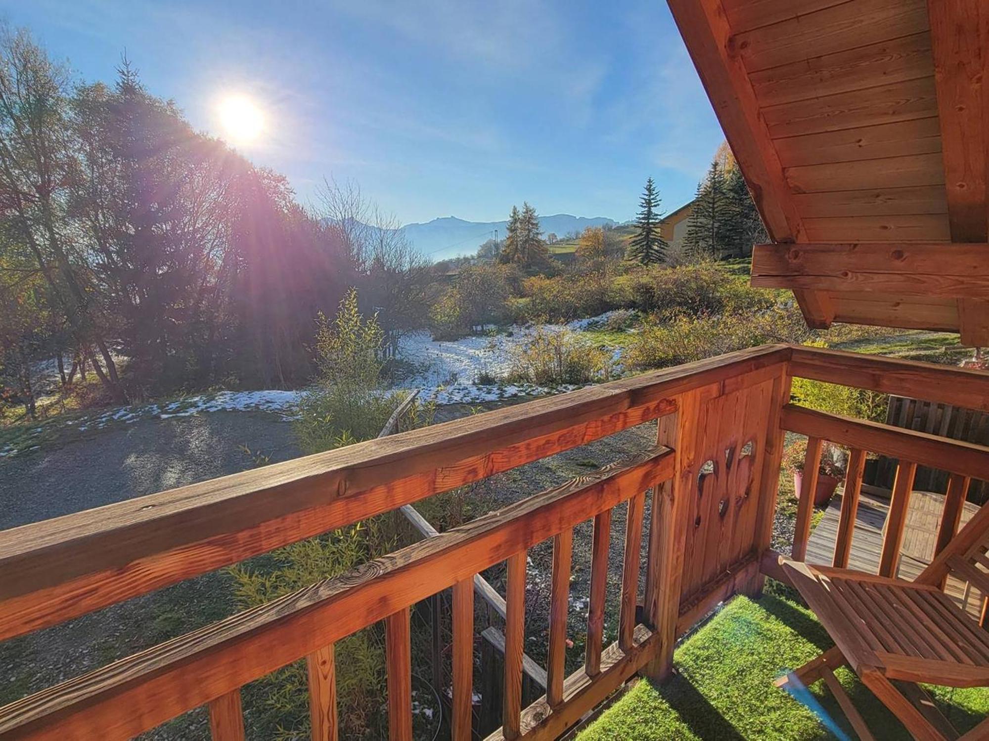 Chalet 6 Pers Avec Spa, Terrasse Plein Sud A Saint-Michel-De-Chaillol - Fr-1-393-22 Экстерьер фото