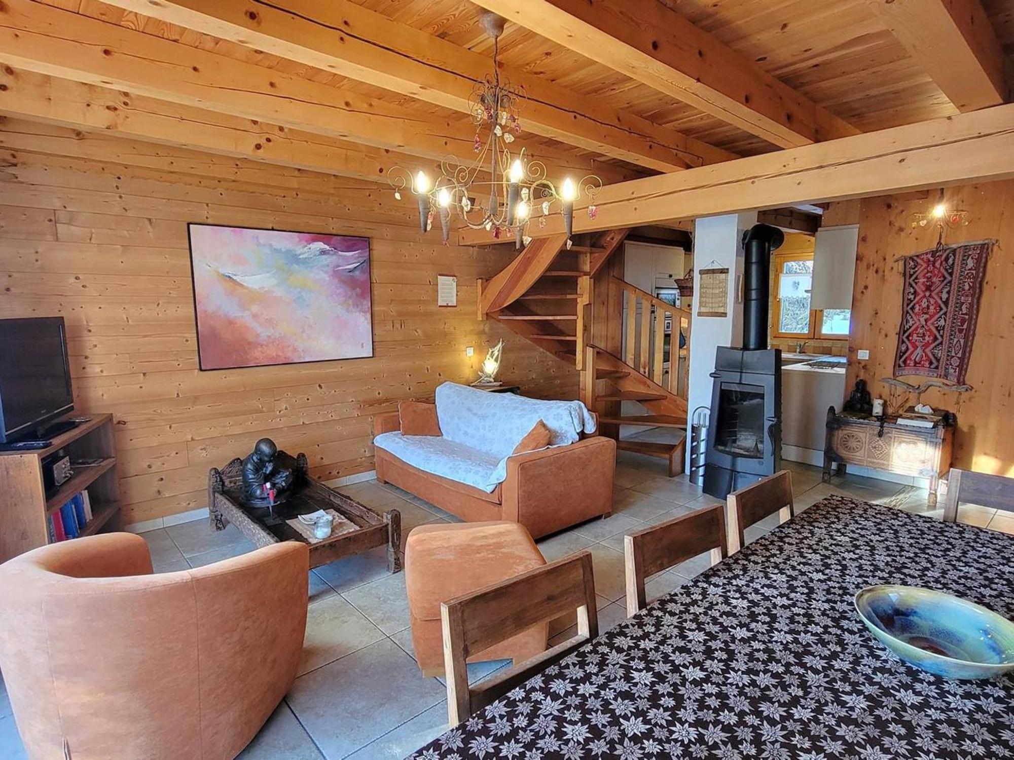 Chalet 6 Pers Avec Spa, Terrasse Plein Sud A Saint-Michel-De-Chaillol - Fr-1-393-22 Экстерьер фото