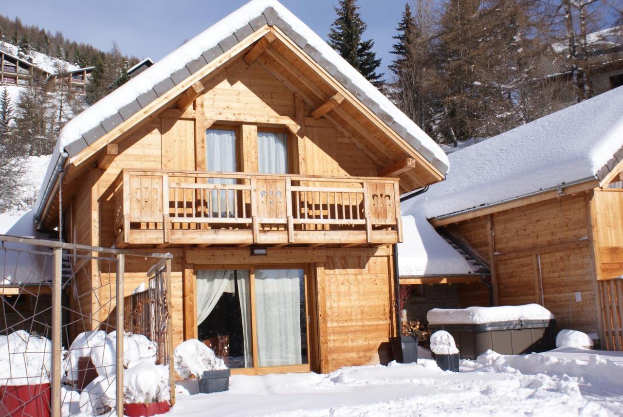 Chalet 6 Pers Avec Spa, Terrasse Plein Sud A Saint-Michel-De-Chaillol - Fr-1-393-22 Экстерьер фото